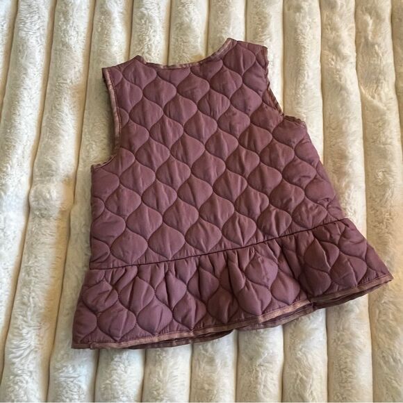 Button down toddler girl vest - Picture 6 of 9